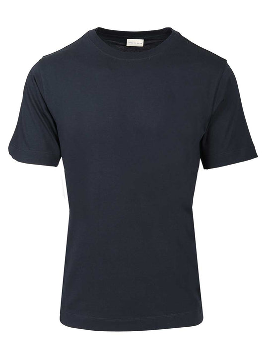 Cotton T-Shirt Blu