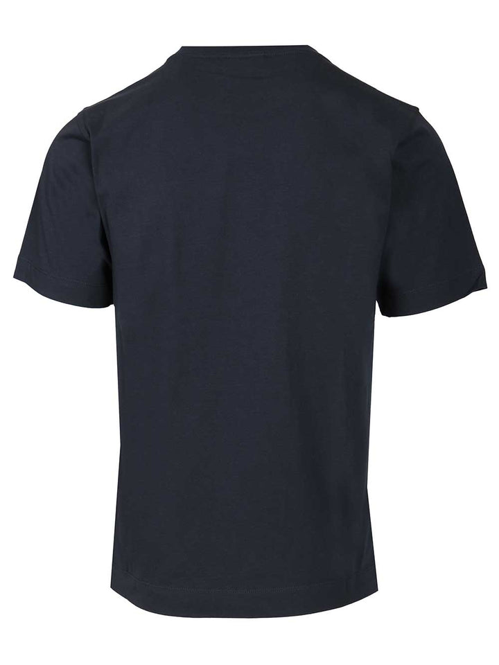 Dries Van Noten Cotton T-Shirt - Blu | 97fc8024e319aa961b290637e35ae604ed9baf13