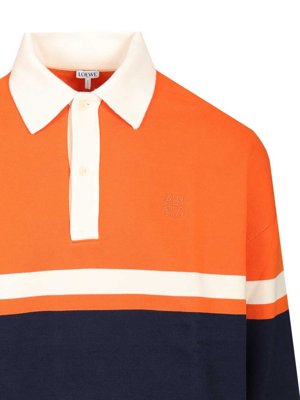 Loewe Long-Sleeved Polo shirt - Arancione | 592b90eae09897de7b660048f16459b34091aa1e