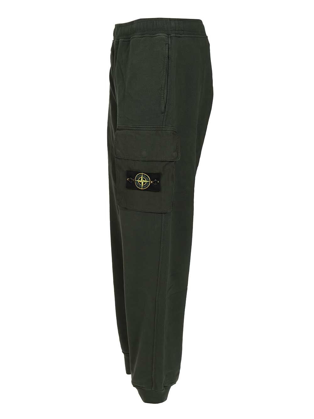 Stone Island Organic Cotton Sweatshirt Joggers Sweatshirts - Verde | da47cae88a00c3a01719d4341eac724881ccfa3d