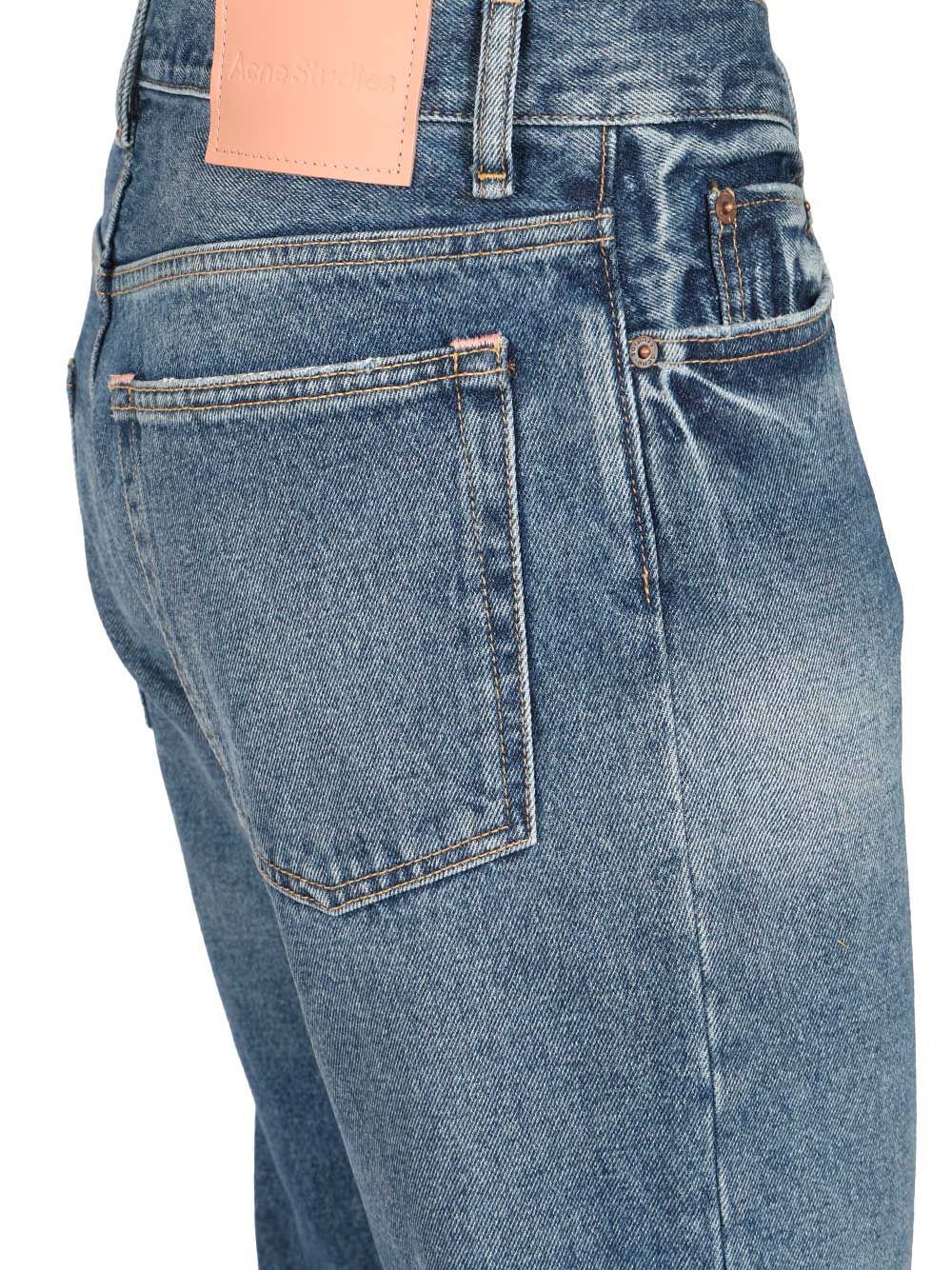 Acne Studios Regular Fit Jeans - Blu | eab8fddab8cf9b08379a826b287577fb0a59cb78
