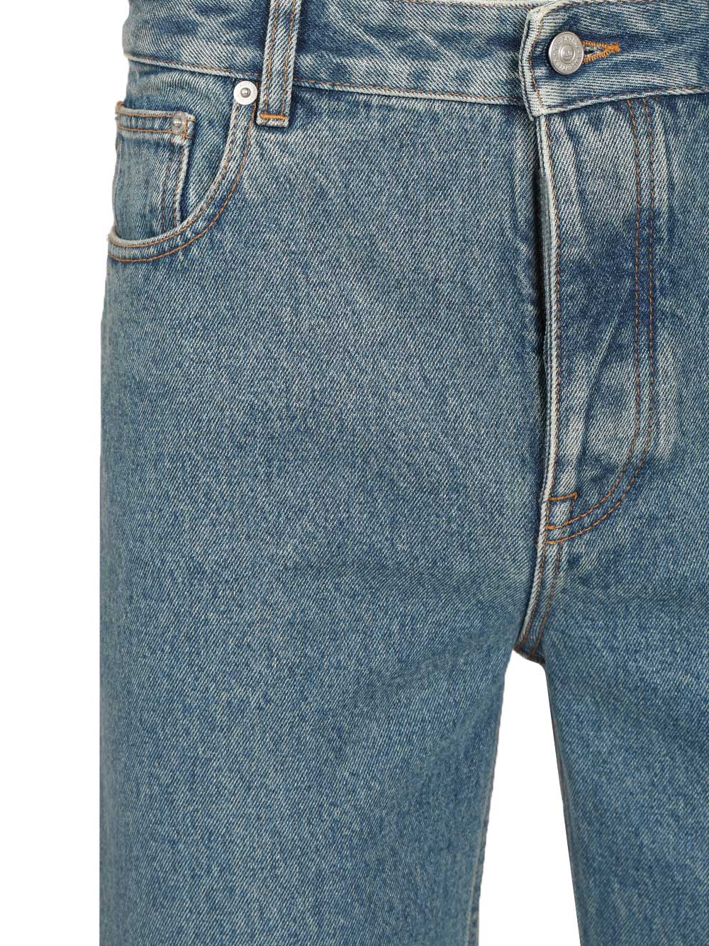 Valentino Garavani Denim Trousers With Cabochons Jeans - Blu | b75fdbed95f67e09413b58eb641419a6c2350923