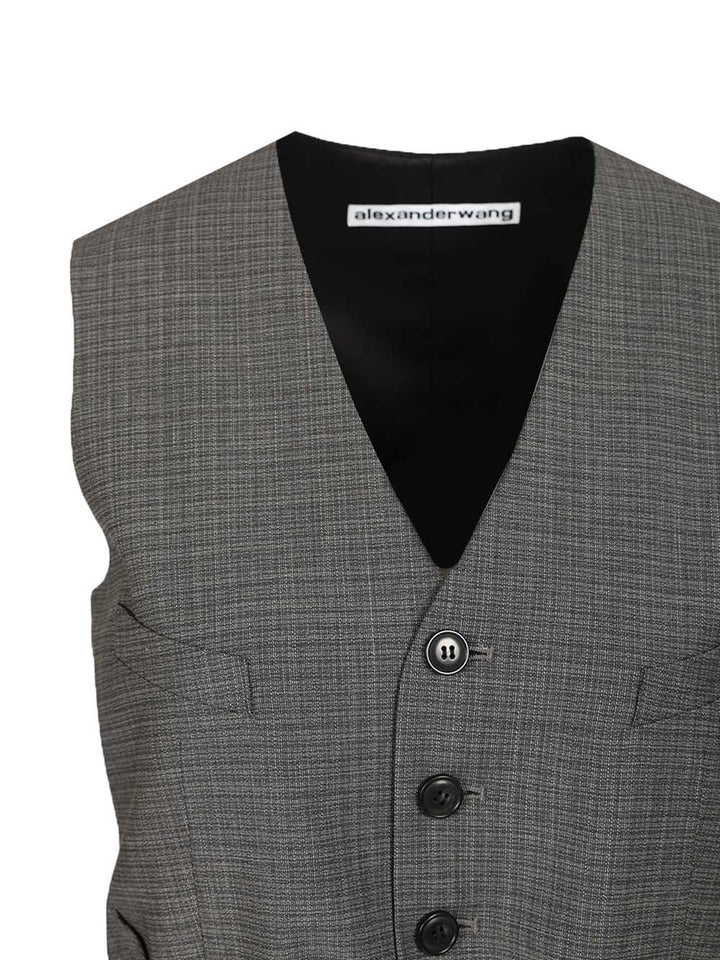 Alexander Wang Tailored Vest Giacche - Grey | 44bd473811c5f00cae22194d80783a148135d446