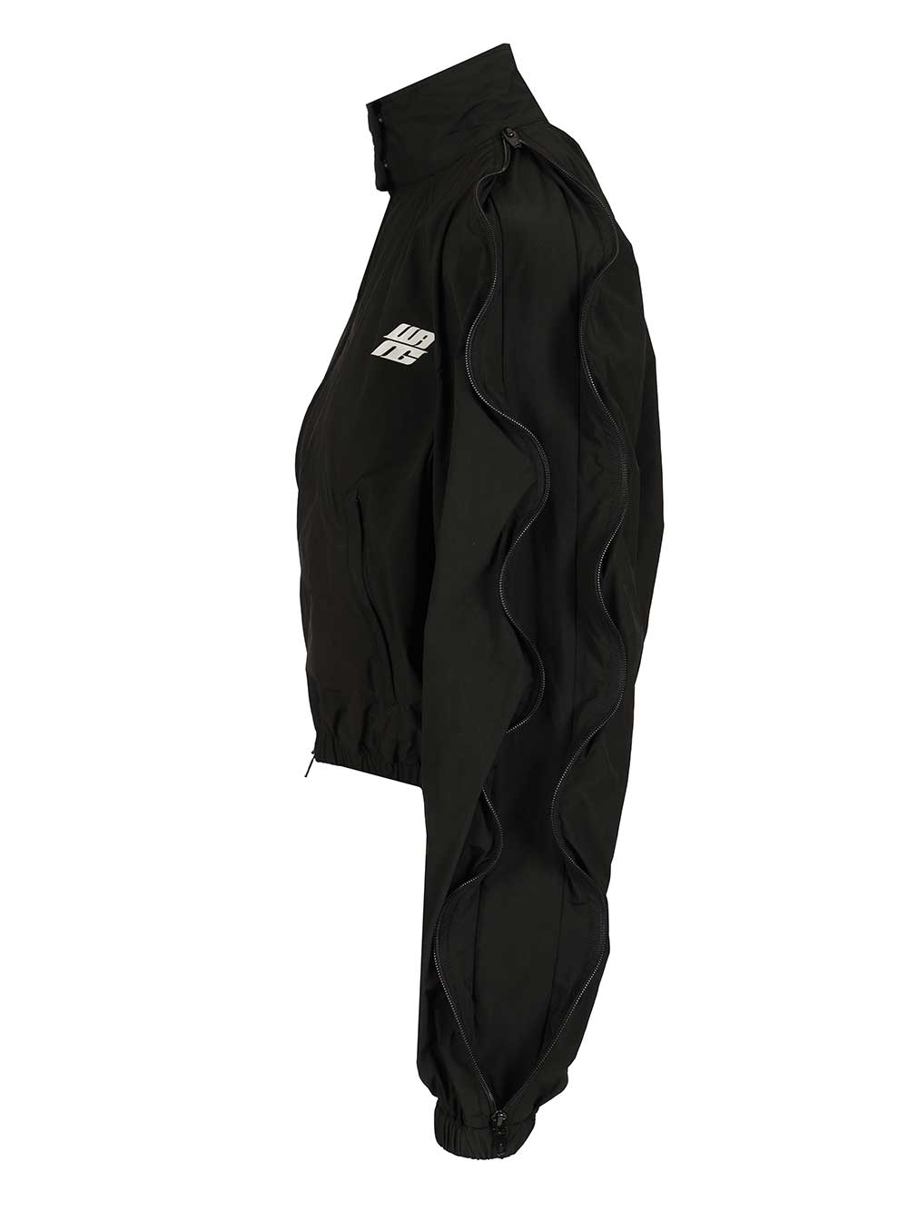 Alexander Wang Oversized Tracksuit Jacket Giacche - Nero | 7da8018fda08793f95f33f72b8568ab236a61b96