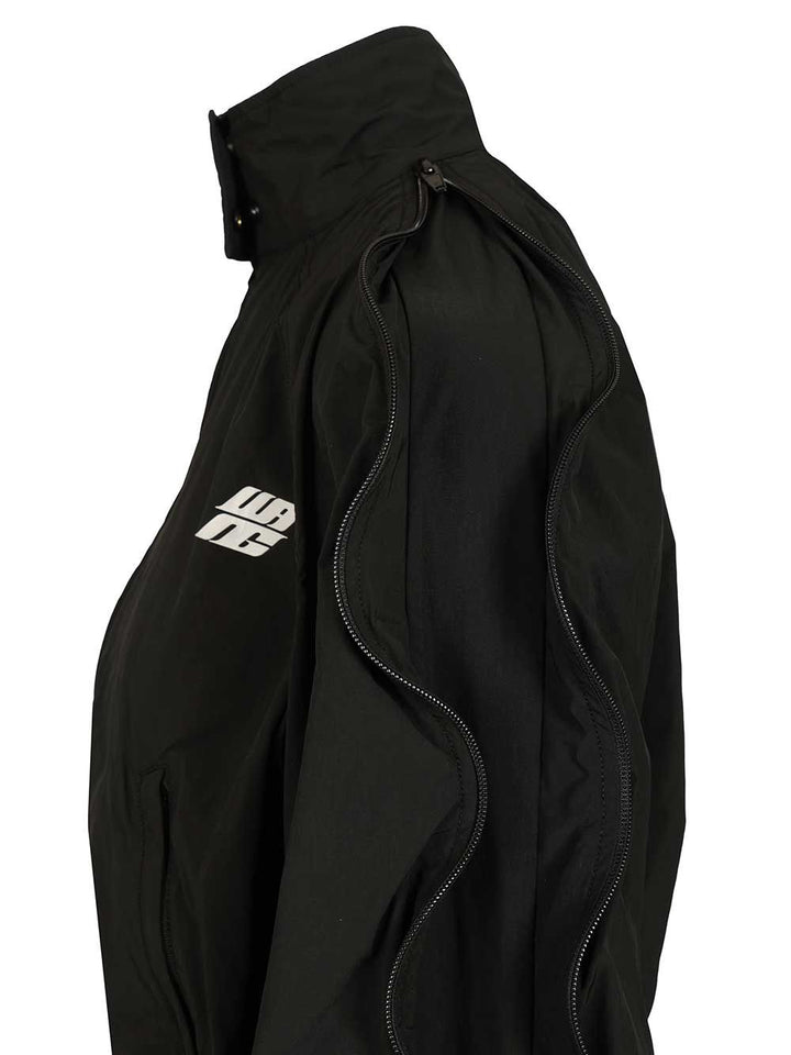 Alexander Wang Oversized Tracksuit Jacket Giacche - Nero | 692e14e2f9fe13f821105432e44a4da0aad76590