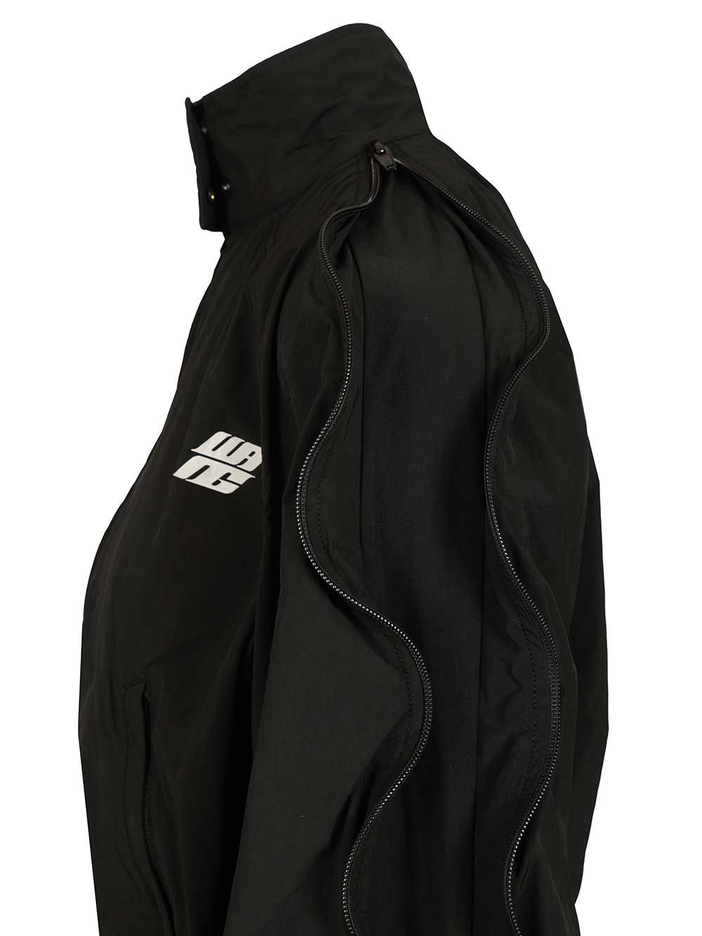 Alexander Wang Oversized Tracksuit Jacket Giacche - Nero | 692e14e2f9fe13f821105432e44a4da0aad76590