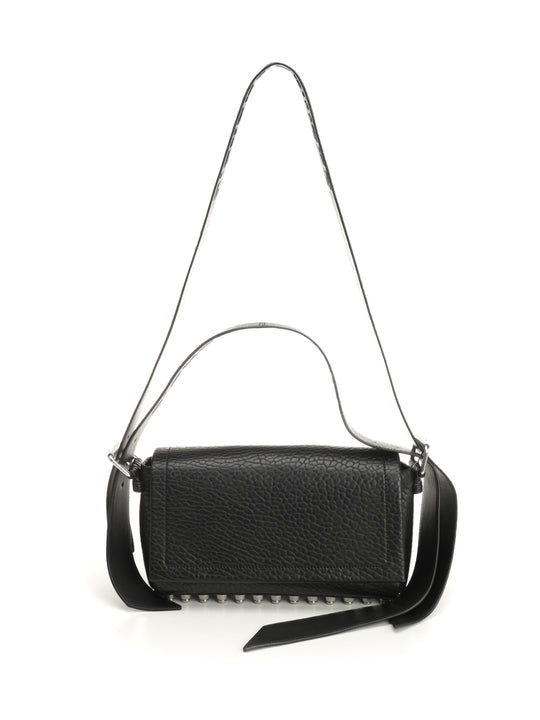 Ricco Medium Flap Bag Crossbody Bags Nero