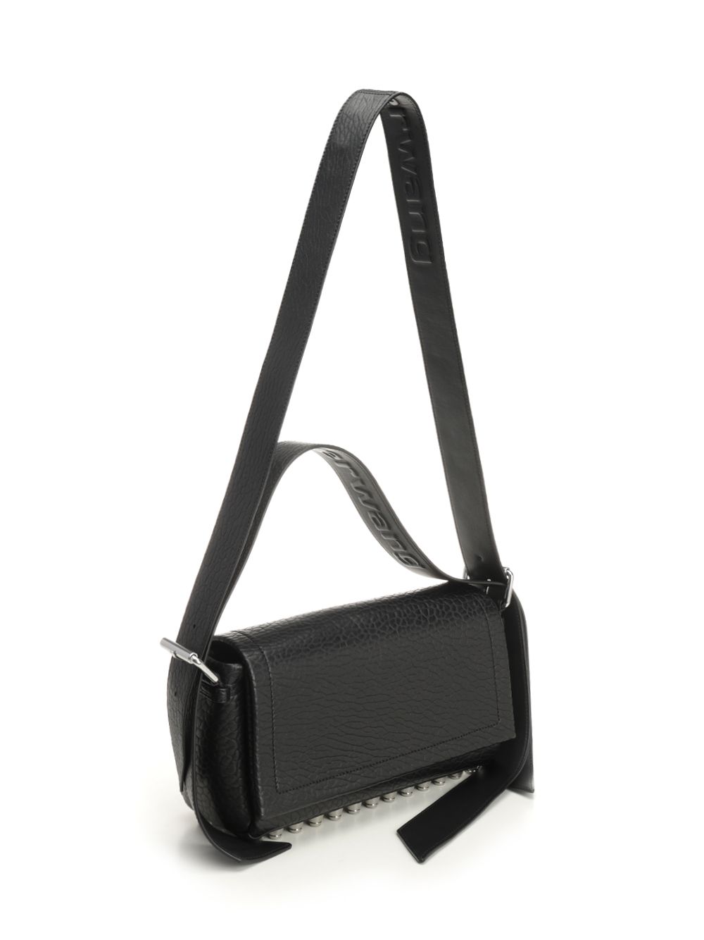 Alexander Wang Ricco Medium Flap Bag Crossbody Bags - Nero | e6a649723d62172246ee3ca76cf7fa412919ac3a