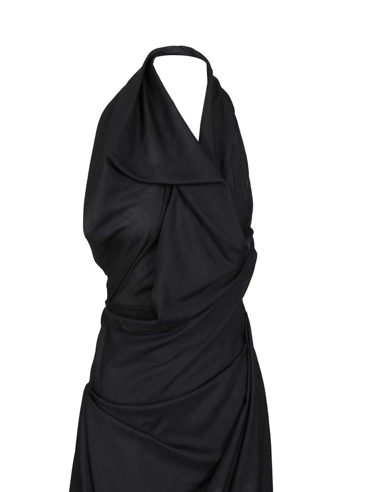 Vivienne Westwood Halter Galatea Abiti - Blu | 389b9363a99b4dfedc77c333bd4eedc4602462a0