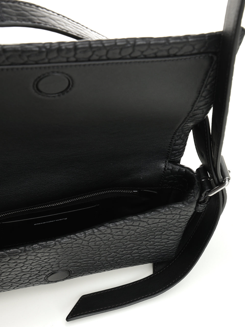 Alexander Wang Slim Ricco Flap Bag Crossbody Bags - Nero | 4a0f5d19fdb97c09bbf0c7bf6da8d0fe06663c06