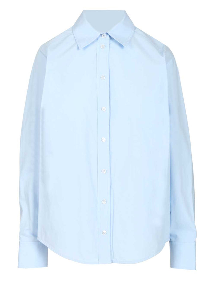 Alexander Wang Shirt With Removable Logo Tag Top - Blu | fdf9675958ac928026b960bf353825063d135606