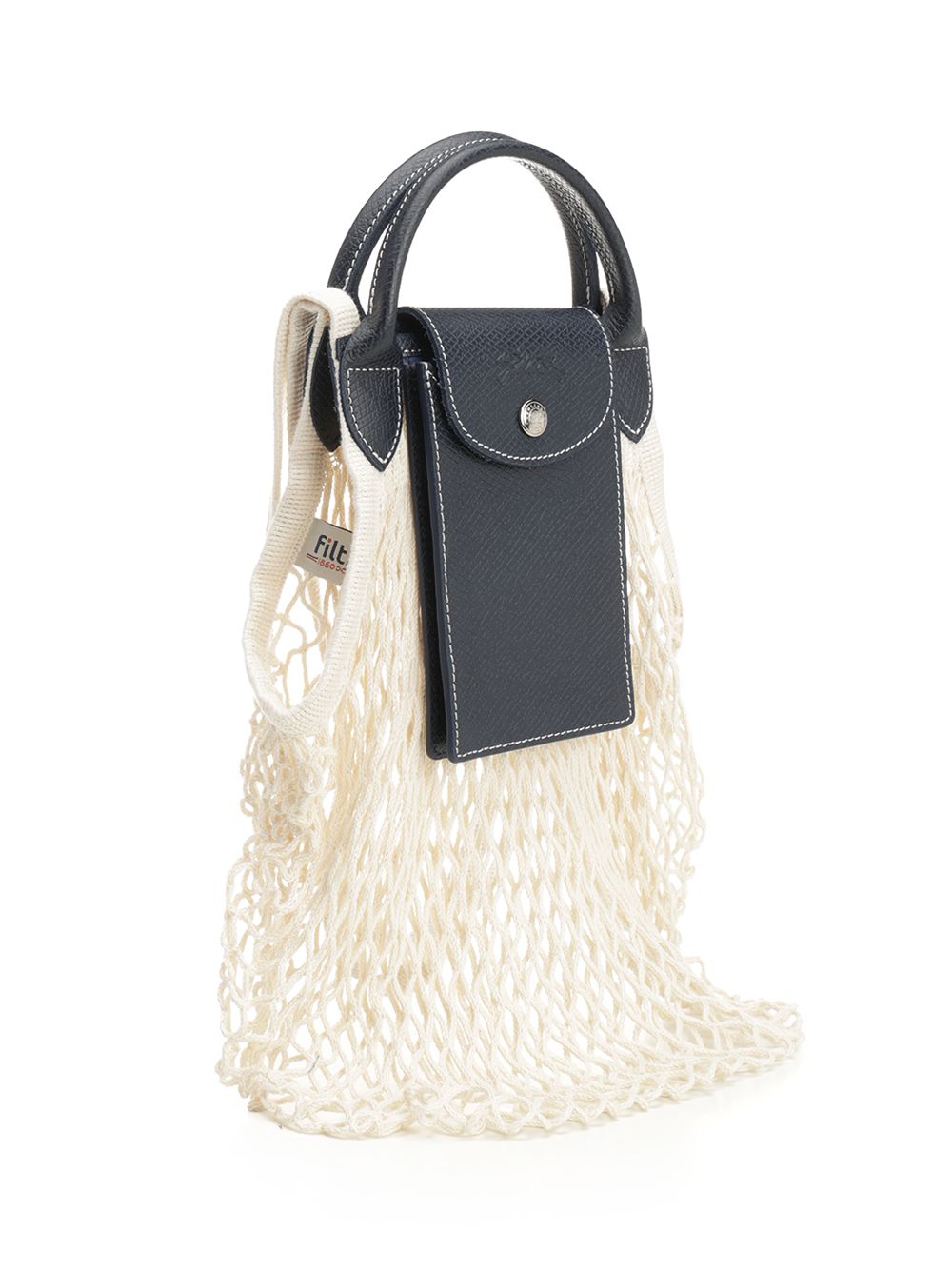 Longchamp Paris Le Pliage L Mesh Bag Crossbody Bags - Blu | 647264edcaf975428dd8c51f8d06a4d8c1146eae