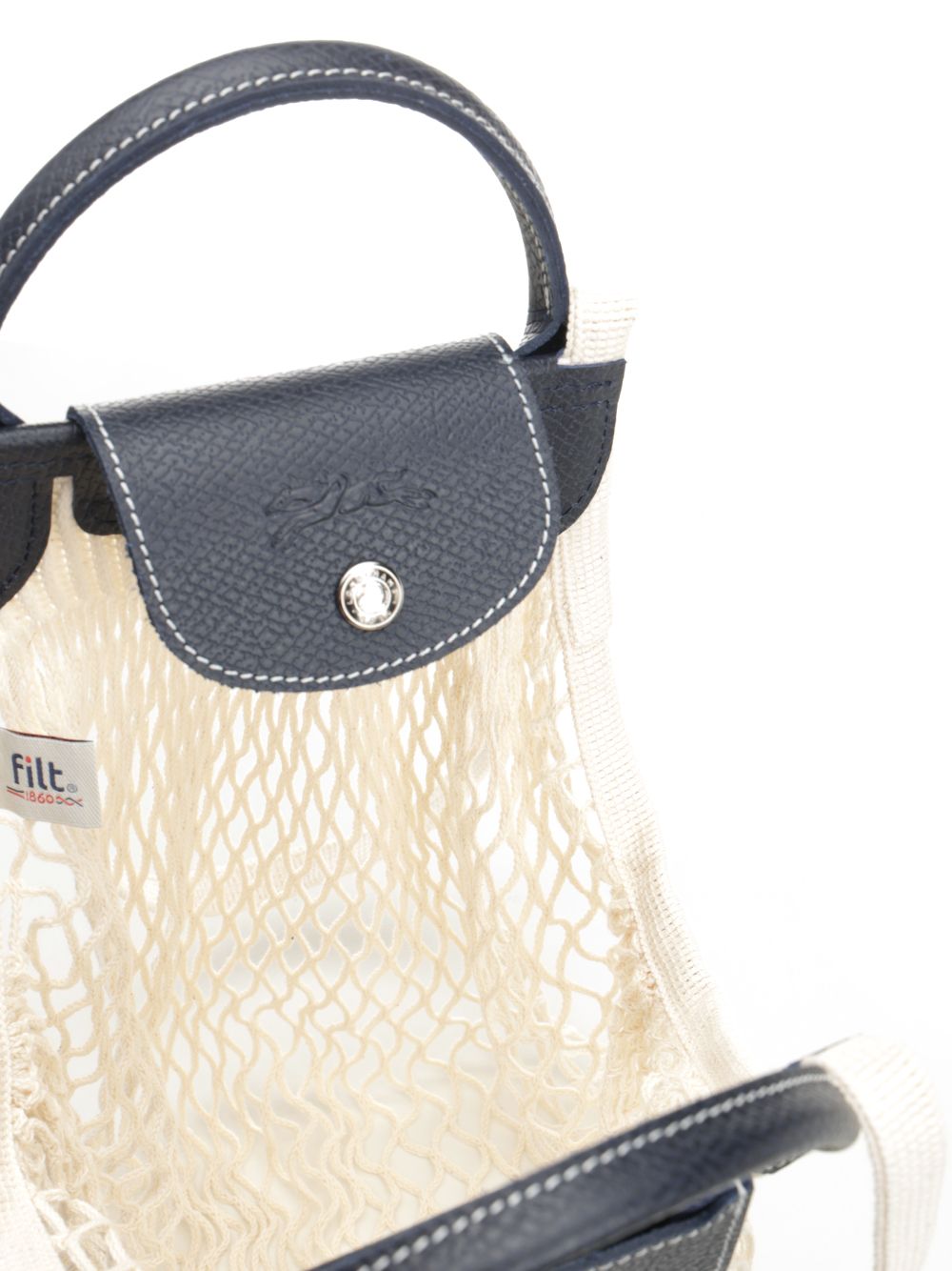 Longchamp Paris Le Pliage L Mesh Bag Crossbody Bags - Blu | 2961fb827c85a952f6c7ee1c6bb53cba33309006