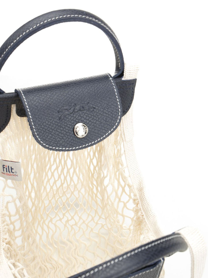 Longchamp Paris Le Pliage L Mesh Bag Crossbody Bags - Blu | 2961fb827c85a952f6c7ee1c6bb53cba33309006