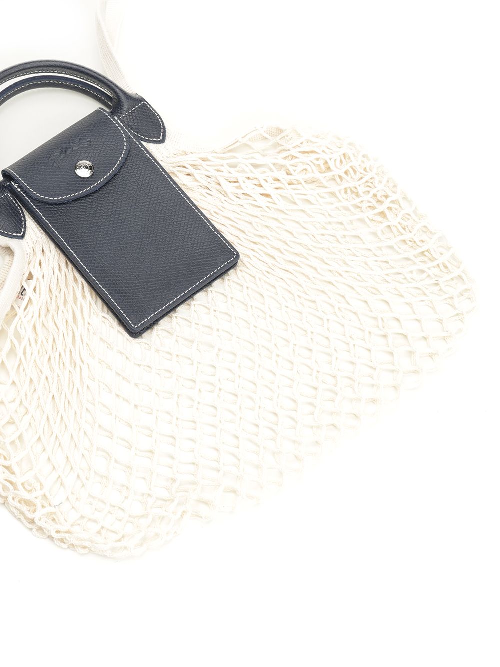 Longchamp Paris Le Pliage L Mesh Bag Crossbody Bags - Blu | 2075007ec15f5c98d770840808577965ed7766f7