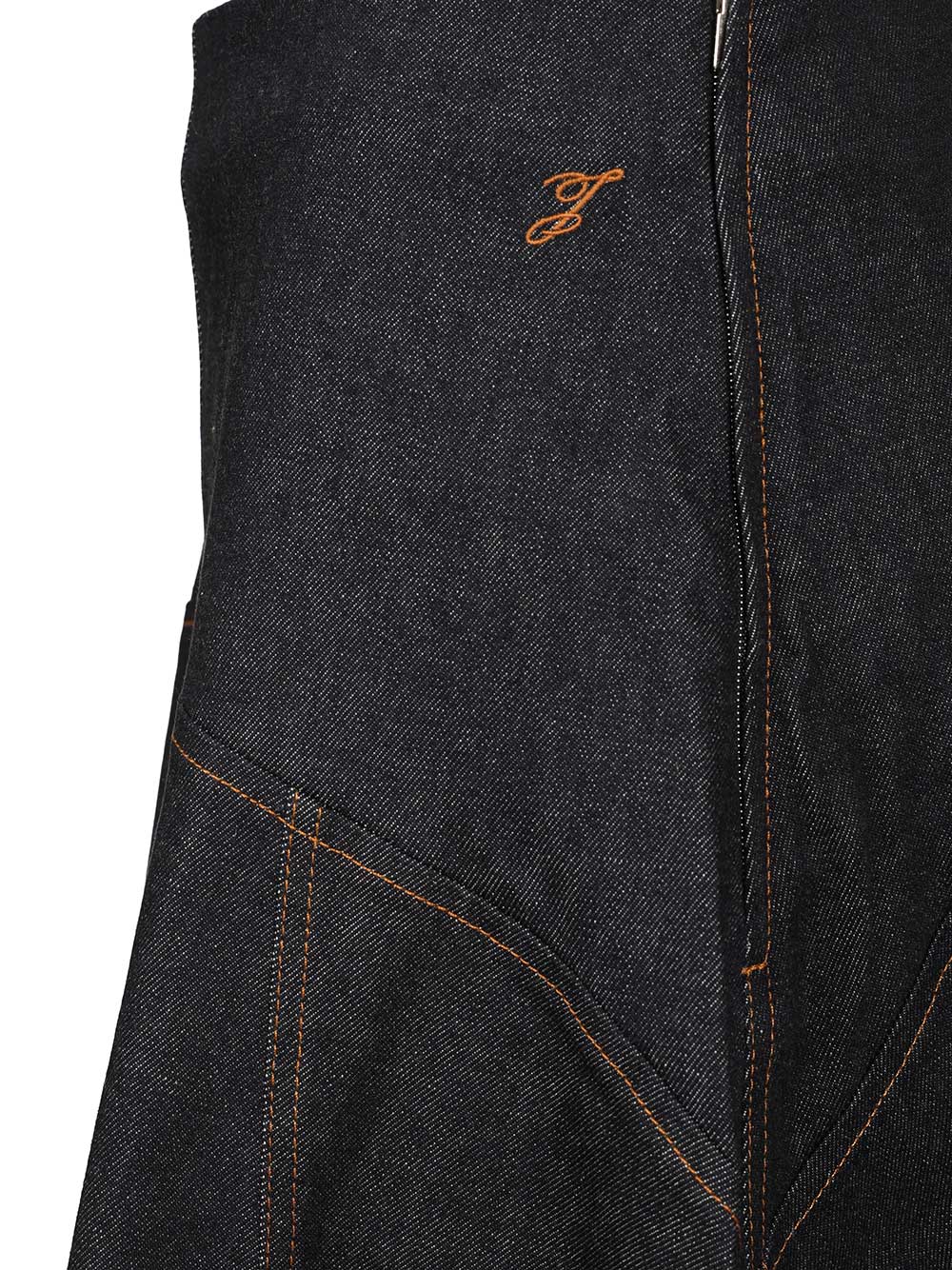 Jacquemus Triangle Skirt Gonne - Blu | 4c6342141a11934ed62d8bdb53d84c96a6e49412