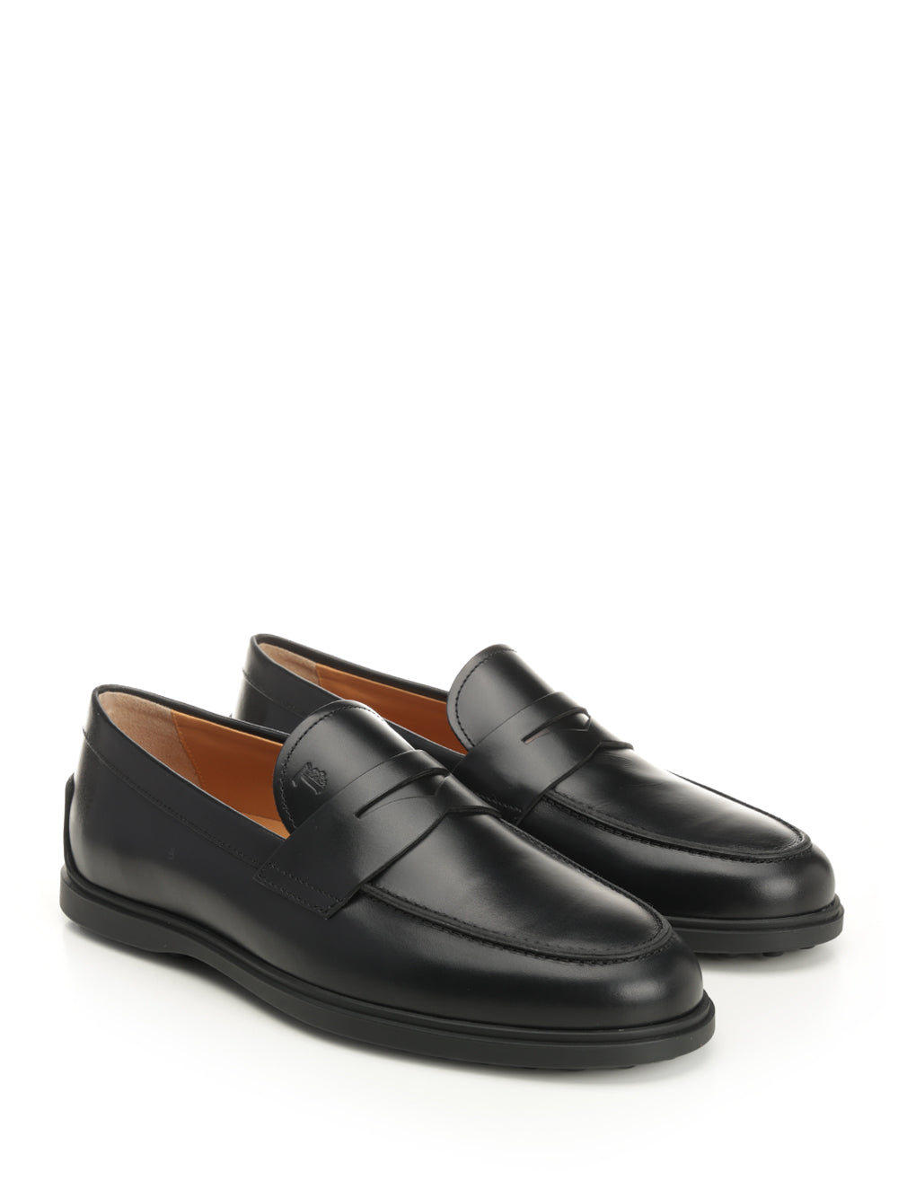 Tod'S Leather Moccasin Mocassini - Nero | d725d8974c97439a8f5040ae76df6689d2f93606