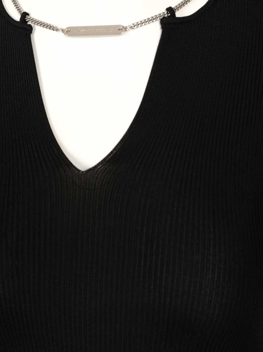 Alexander Wang Pullover With Tag Knitwear - Nero | 32cfd5c63748bf9bdeda251f47e2fbe8f328b3d2