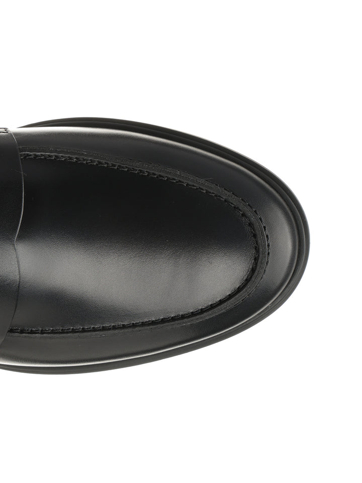 Tod'S Leather Moccasin Mocassini - Nero | 29e13d06527ba1df0cc9c6ed2b26254dfa2305dd