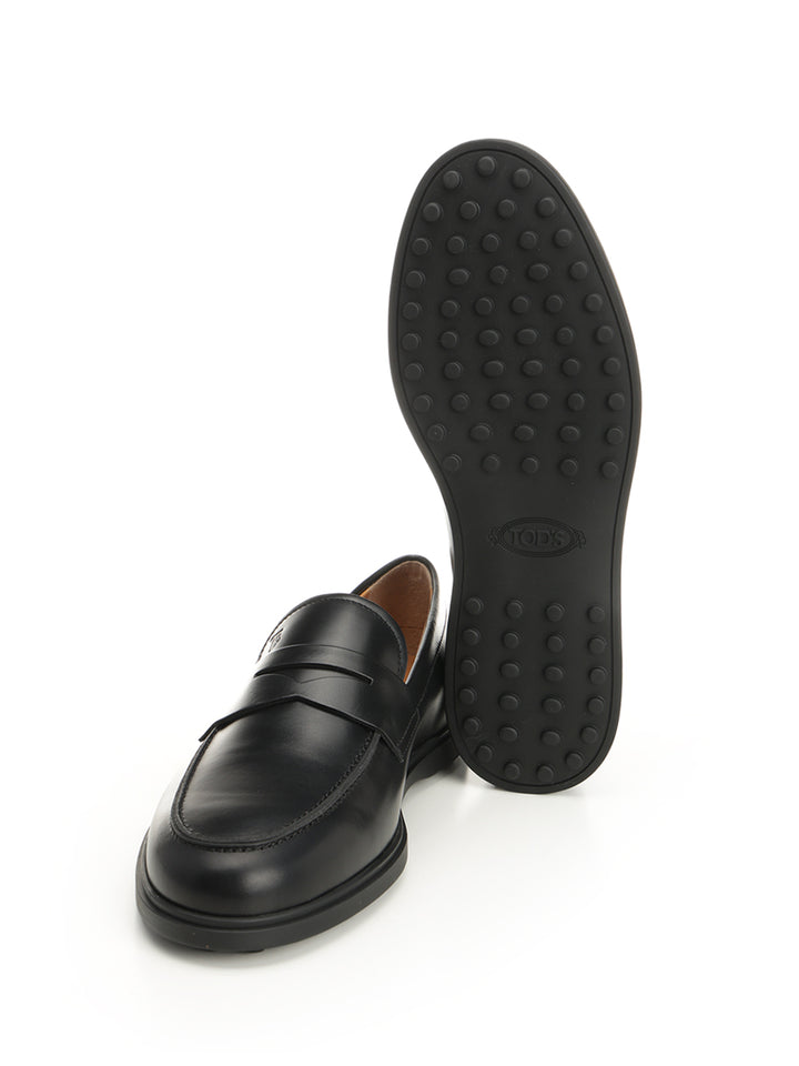 Tod'S Leather Moccasin Mocassini - Nero | 1208786e7d9ad8a229206dccbab256994a1c3f0d