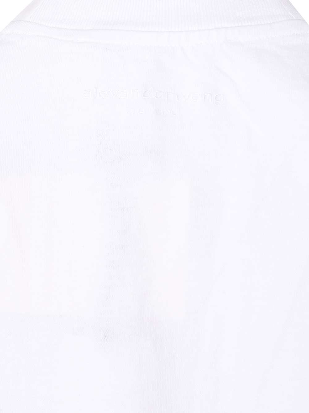 Alexander Wang New York T-Shirt - Bianco | b2f215e07a268baecf0de19833b2ac8845e15073