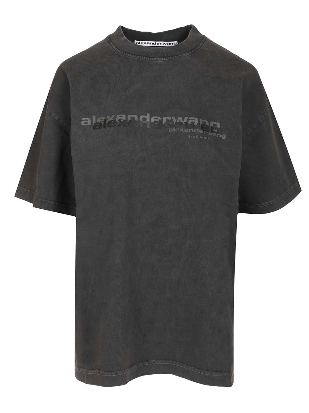 Alexander Wang Cotton T-Shirt - Nero | e64b261a0957ec4d1816f1e29ba2df5dd4bbc7b5