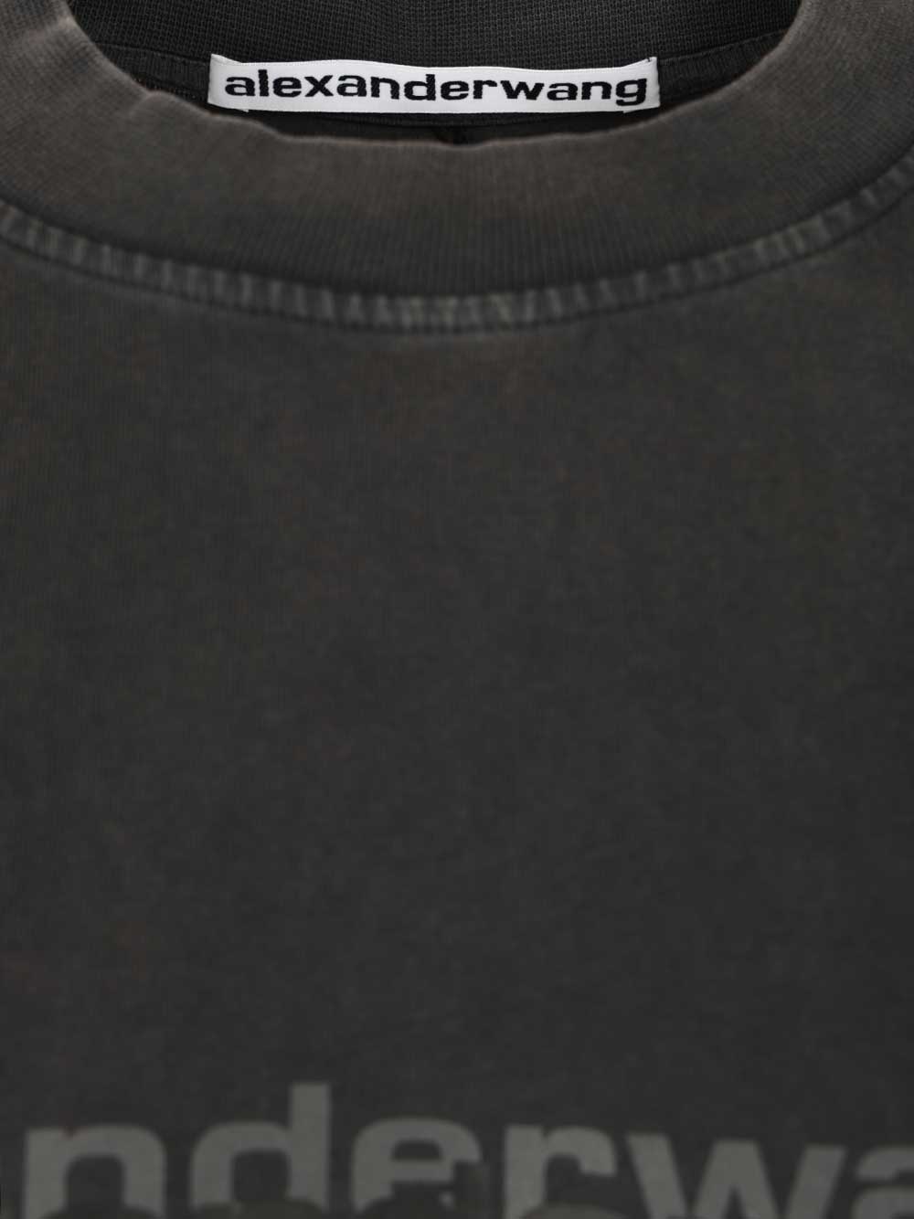 Alexander Wang Cotton T-Shirt - Nero | 6bd89ddf9d9d46fdec87a19e00bea93de21001c2