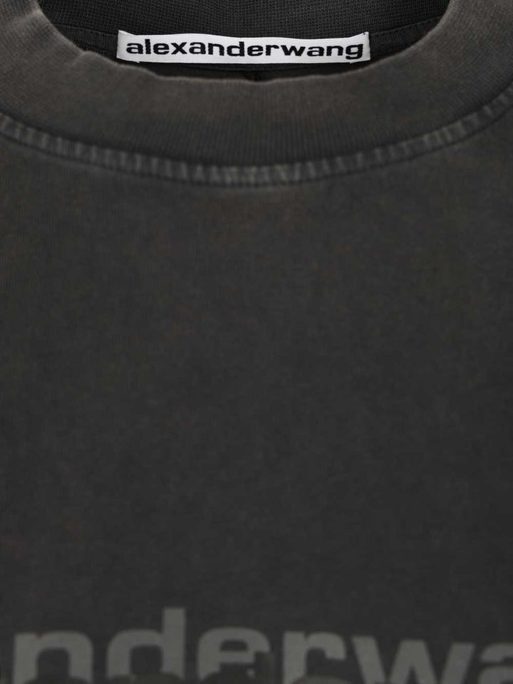 Alexander Wang Cotton T-Shirt - Nero | 6bd89ddf9d9d46fdec87a19e00bea93de21001c2