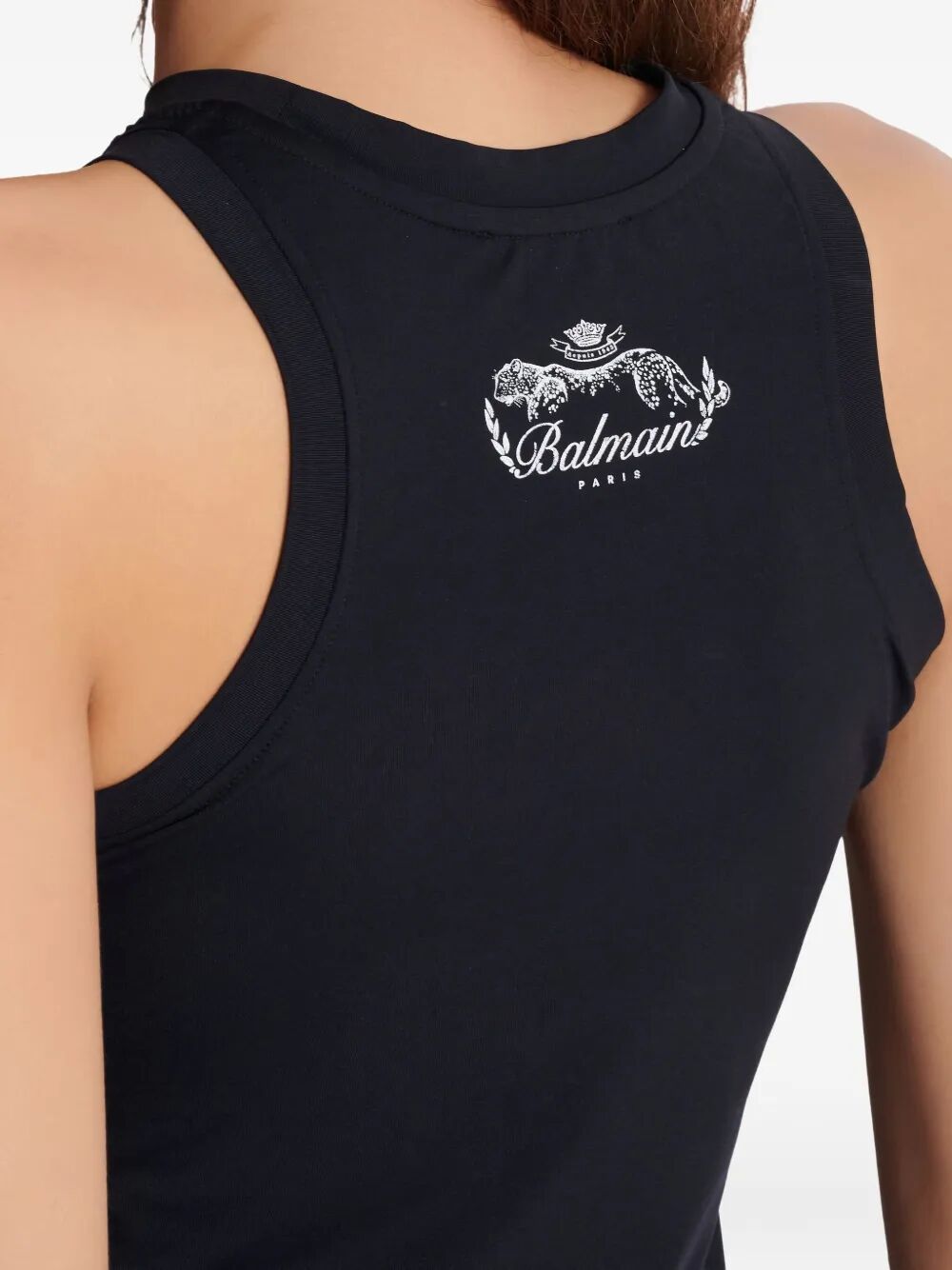 Balmain Top - Nero | 54997abea6e9529715853b08439dc4e9eabf7fc3