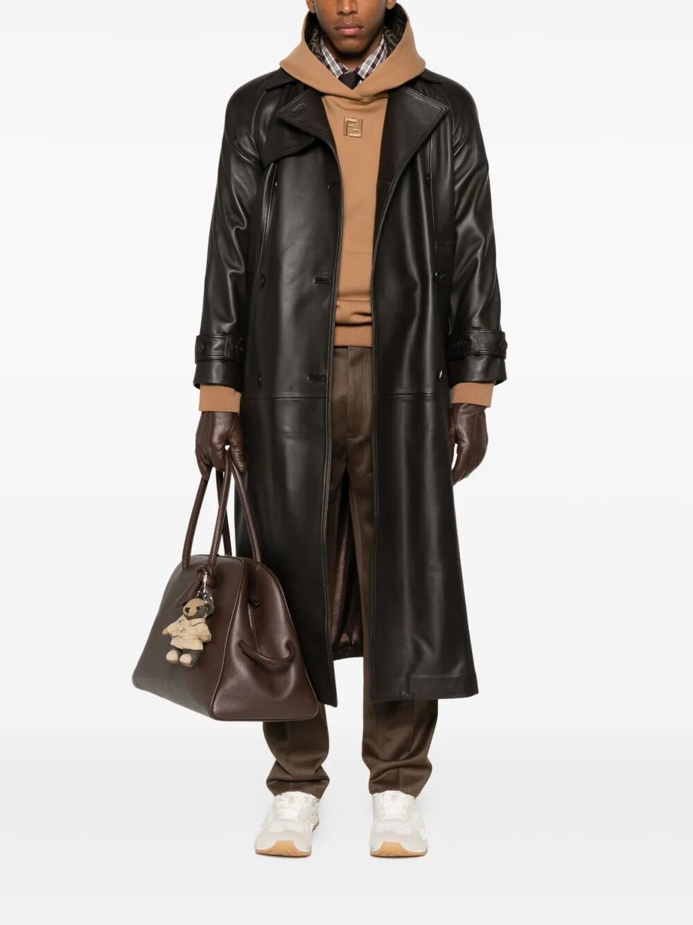 Fendi Hoodies - Marrone | 3190da620118577ef99508cdd6266de9dac48558