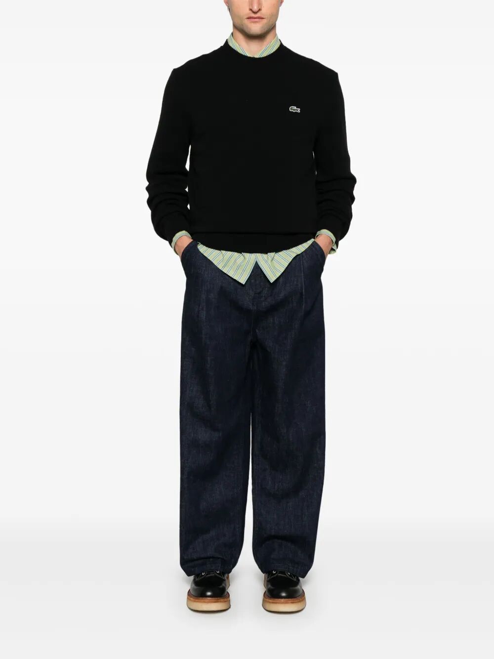 Lacoste Pullover - Nero | 4034cf8f36de9396be7b3bcf18b2bf3d55d8eb8e