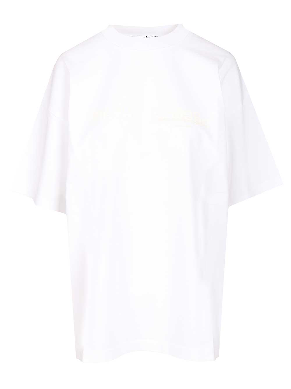 Alexander Wang Cotton T-Shirt - Bianco | 19e6c061472ece030b68f5035473afabb02daf6e