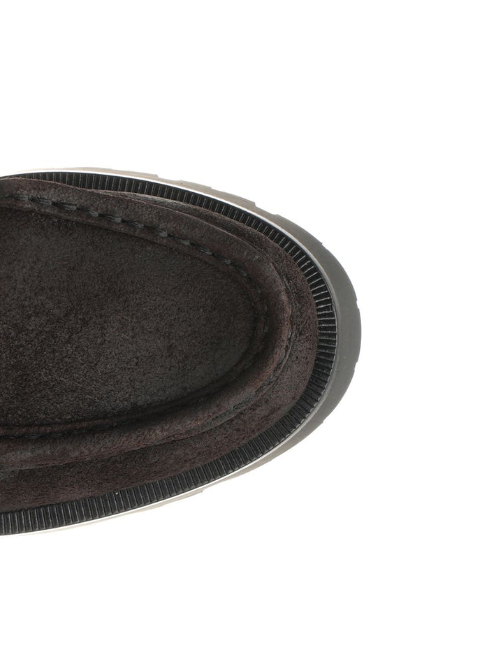 Alexander Wang Suede Boat Loafers Scarpe basse - Marrone | f5d5874d127e8c3f39120cdc20c863311949b0aa