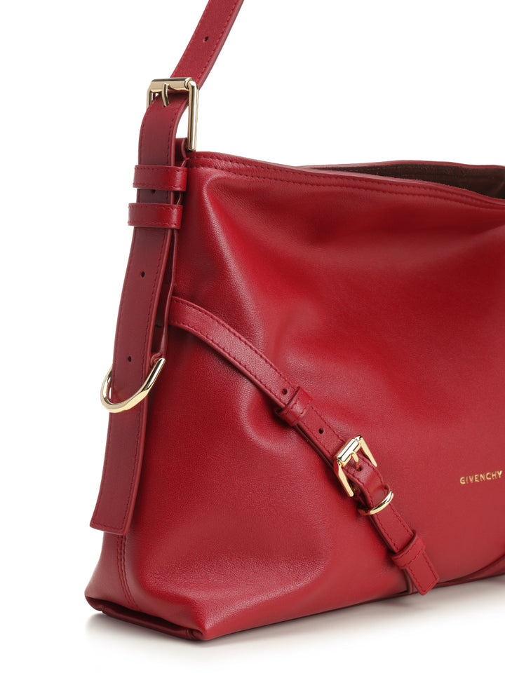 Givenchy Voyou Shoulder Bags - Rosso | 4a643e56db0bbf19f944cbffa0f277e68178e7f4
