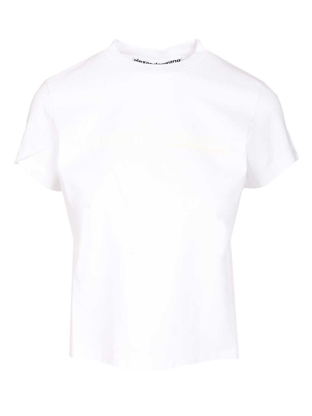 Alexander Wang Cotton T-Shirt - Bianco | 2a7adeb512d771b9966dbdd170747522f56e12e6