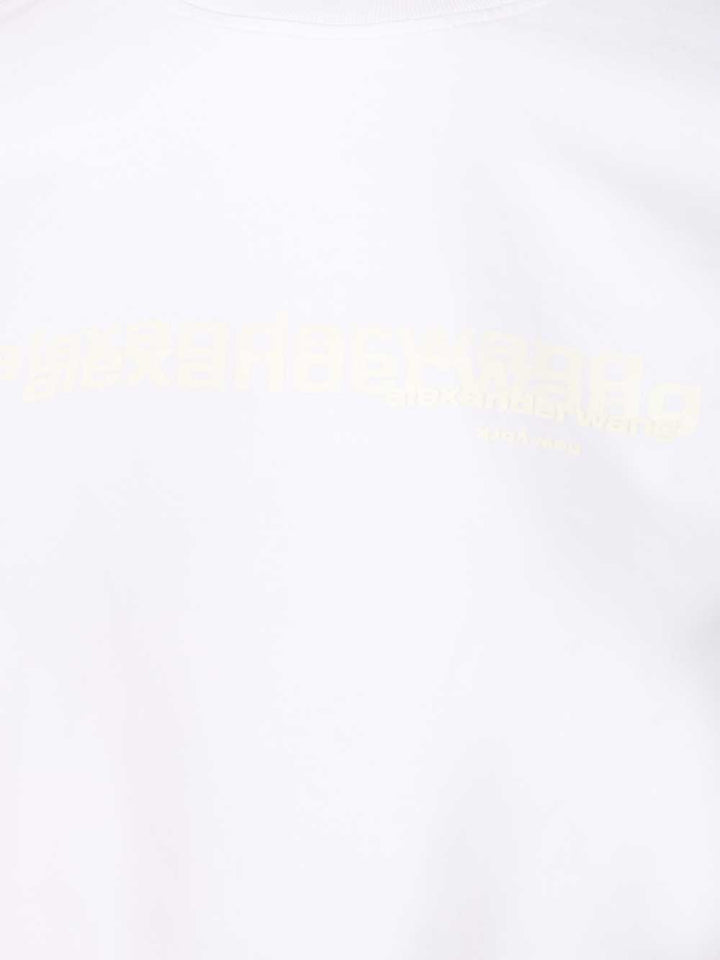 Alexander Wang Cotton T-Shirt - Bianco | 53508923cdf8c2488a2e00068ac82e60f04df01d