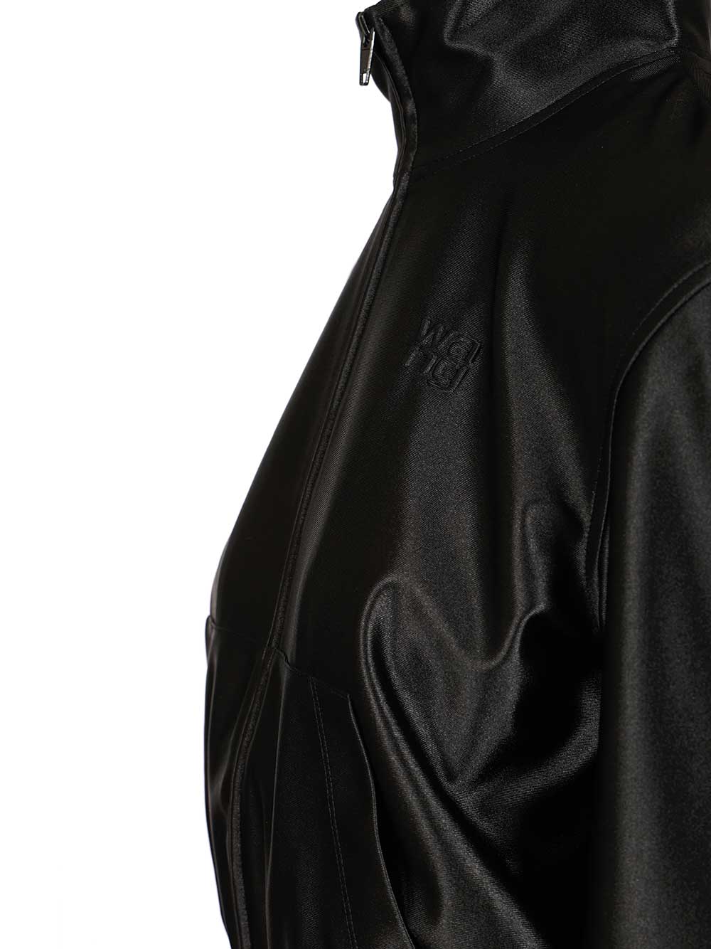 Alexander Wang Zip-Up Hoodie Sweatshirts - Nero | d739c8b381f84ae2f42139499050712cf88cb94a