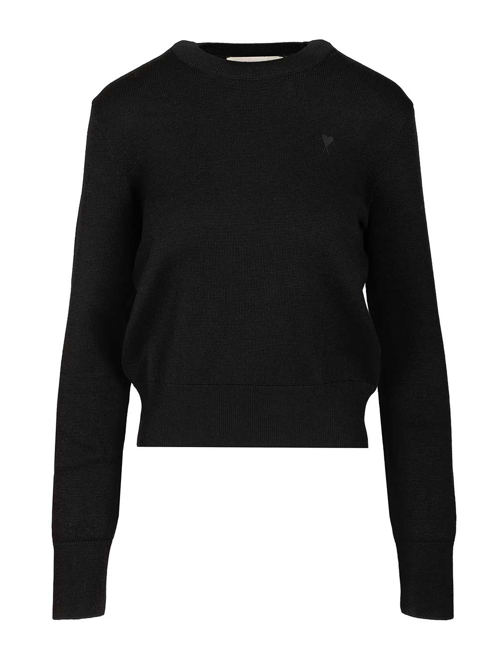 Ami Ami De Coeur Sweater Knitwear - Nero | a8ab31a0f961685279087dbf3a7d85ced1530c0a