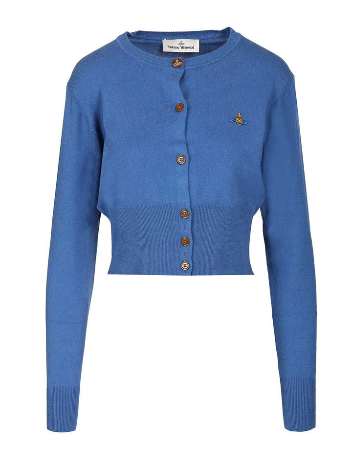 Vivienne Westwood Bea Knitwear - Blu | 8a11dc28858c9856d730c8f489f67c8b8f560dbe