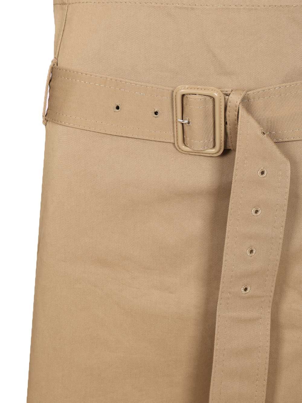 Acne Studios Flared Skirt Gonne - Beige | 5facc96ef9d00e2c0b3e5f959c2786553acfaee2
