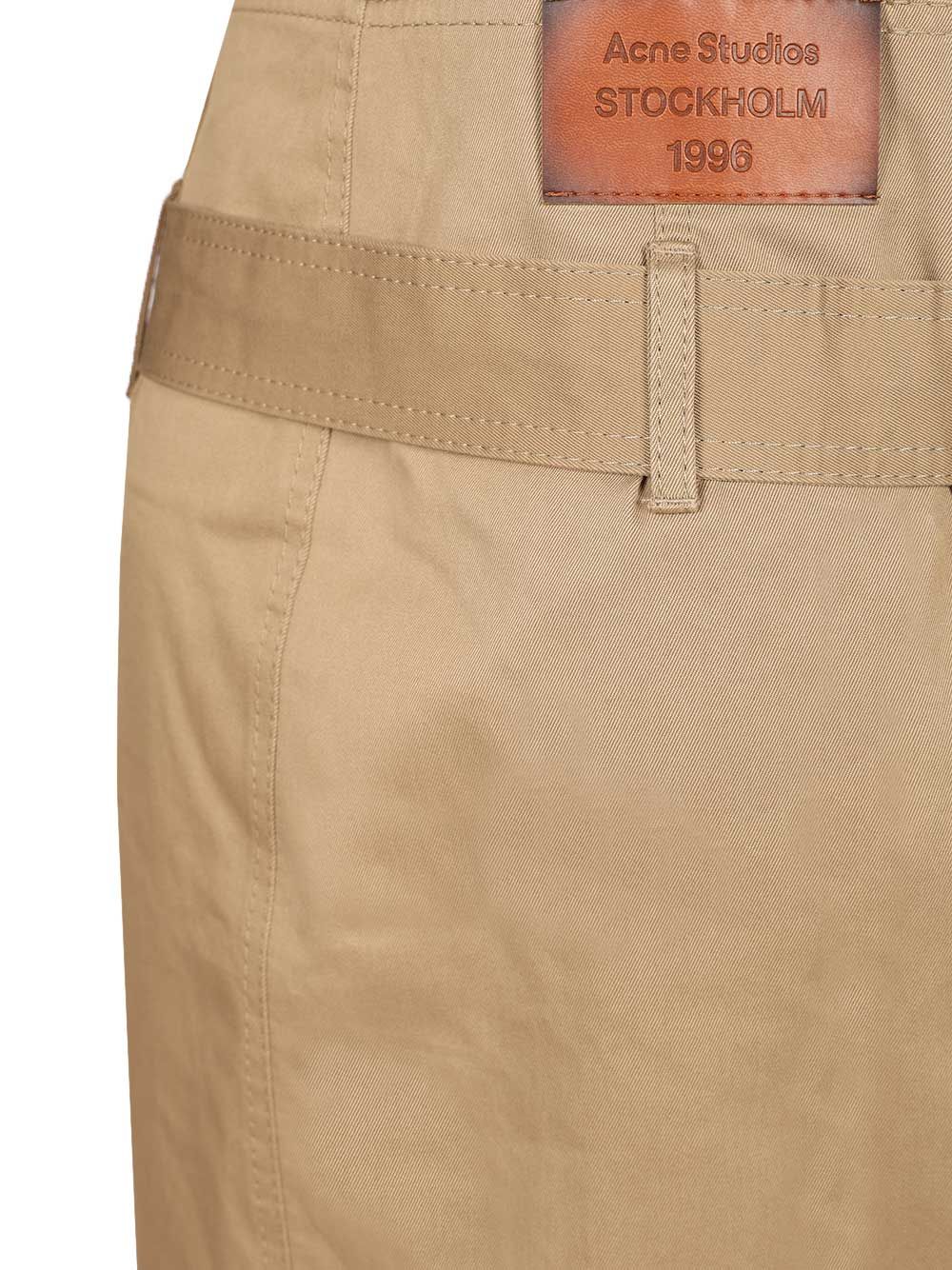 Acne Studios Flared Skirt Gonne - Beige | 02e380cd02381c644902d2cd929a649b31c11a3c