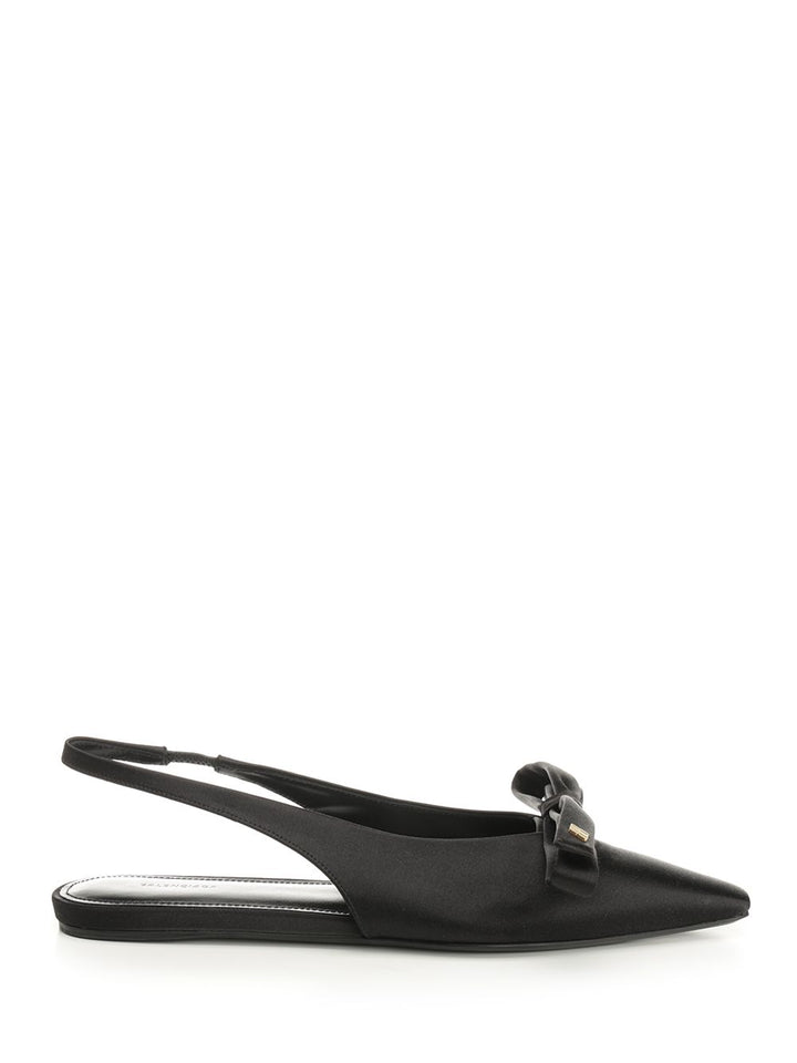 Balenciaga Slingback With Bow Scarpe basse - Nero | 36b85edd21922744e0c2aae0c63cca1253e21fab