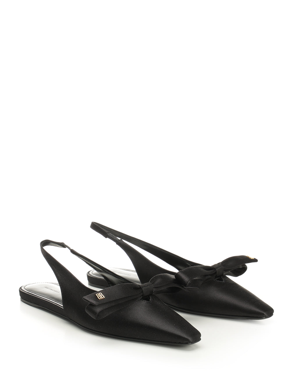 Balenciaga Slingback With Bow Scarpe basse - Nero | 506395f74639612f6bb0eaa68c1959ddade30a9c