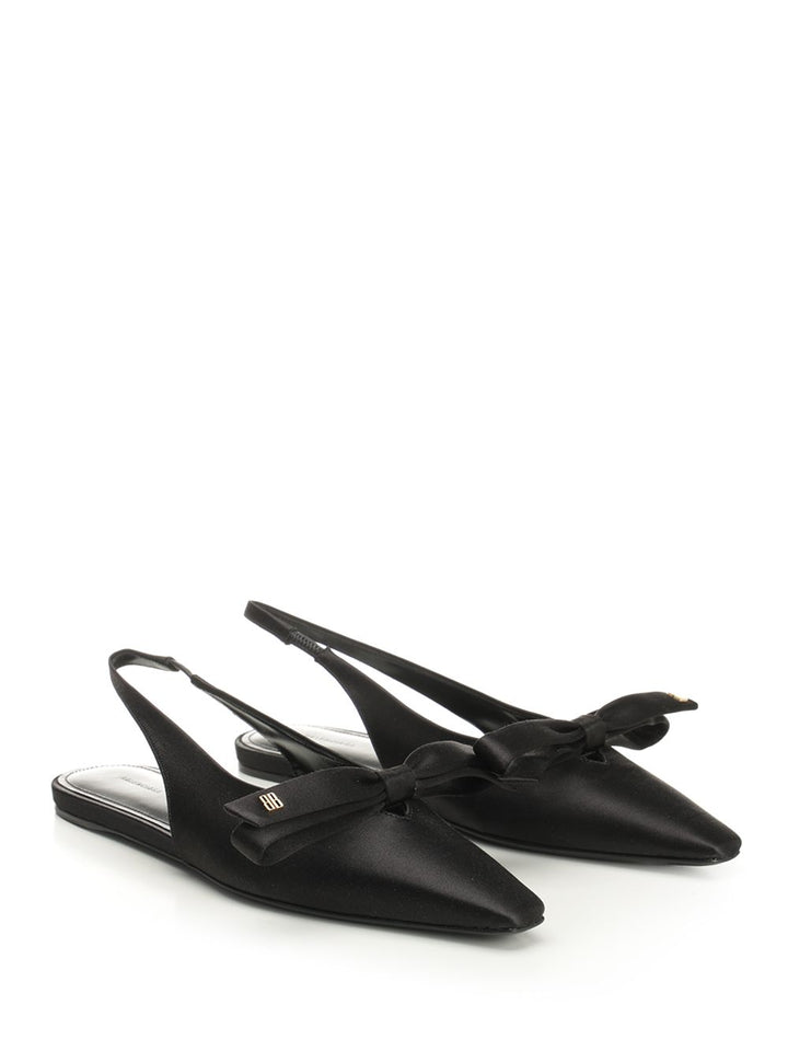 Balenciaga Slingback With Bow Scarpe basse - Nero | 40a5c40043cc82215379c13c4d56ee0f8f2eff1c