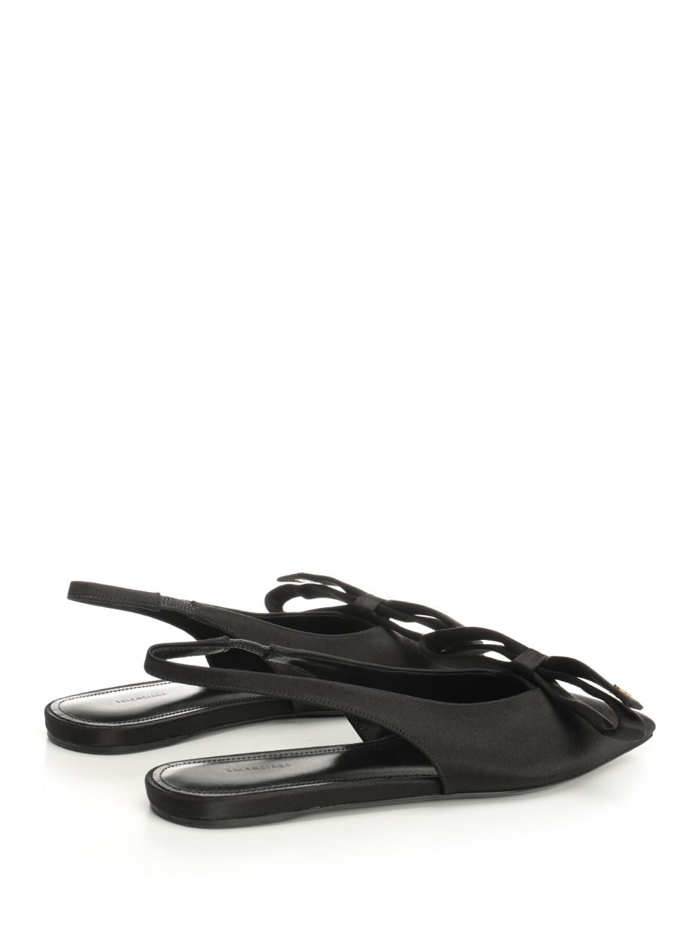 Balenciaga Slingback With Bow Scarpe basse - Nero | 9359b1834cb53bf6eaec5dd46d2a4510d1a4e6eb
