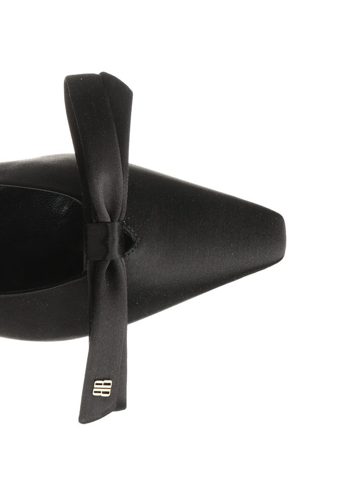 Balenciaga Slingback With Bow Scarpe basse - Nero | 734f507ba84dba09a1f58e8c2085e84d78c4c02f