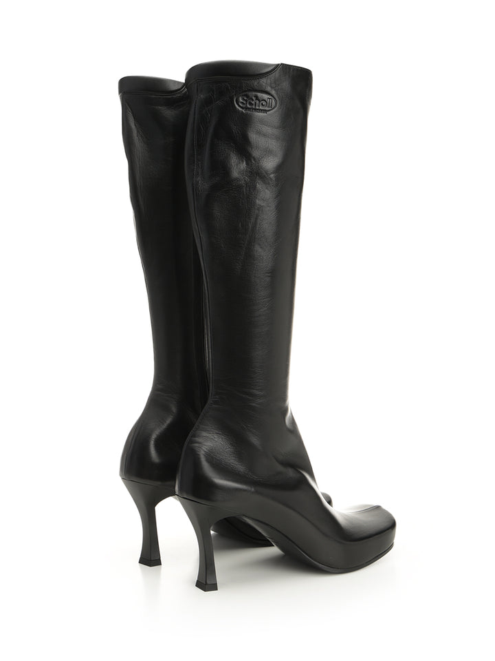 Balenciaga Scholl 80 Mm Boots - Nero | cedcf24ea96ace1f9725237e7805053f84f1e884