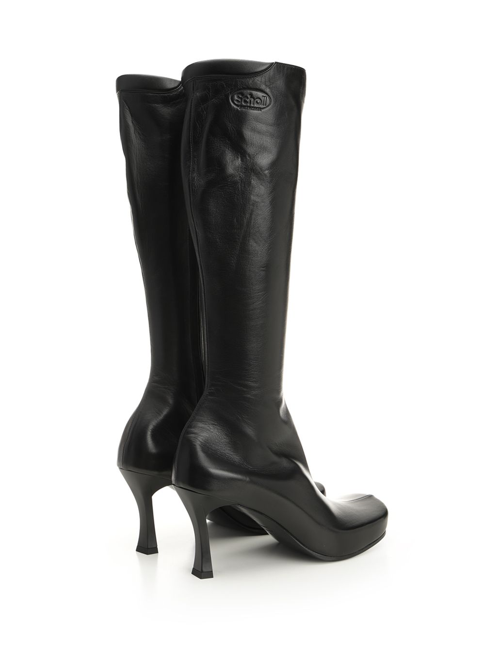 Balenciaga Scholl 80 Mm Boots - Nero | 47502f12037f331f825f2b5533b9e73471309736