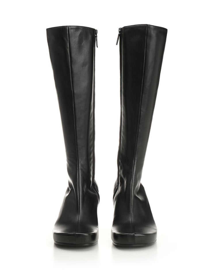 Balenciaga Scholl 80 Mm Boots - Nero | 8979485f3f29c9e0445272f963567d151ffc57fc