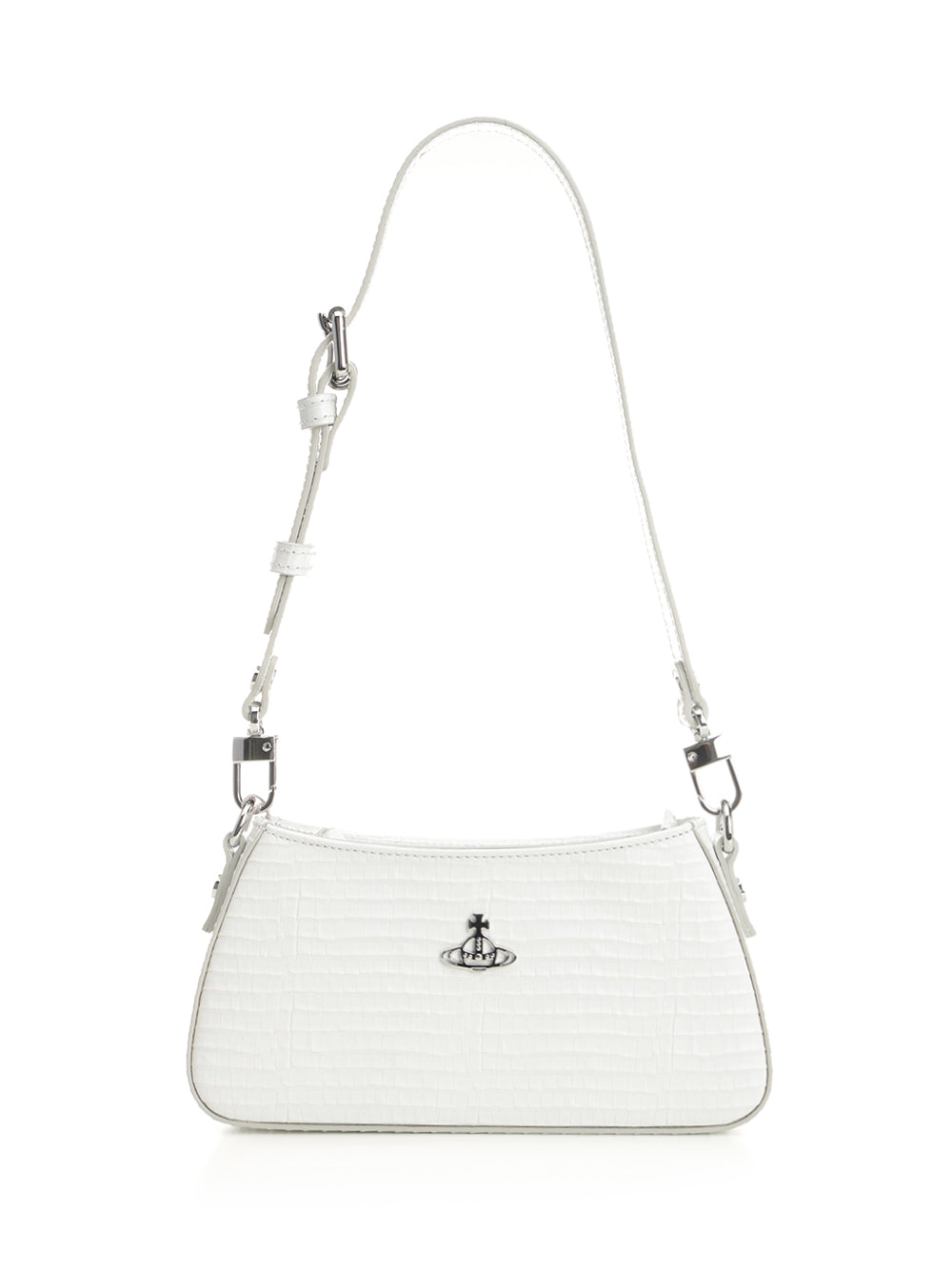 Vivienne Westwood Tasha Shoulder Phone Bag Shoulder Bags - Bianco | 34f148f324f1f53e3b9a5901f7ff4be9ee08419e